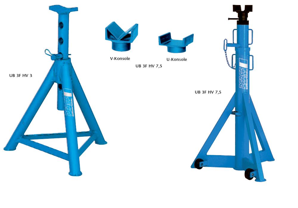 Hydraulika- podkldac stojan UB 3F HV